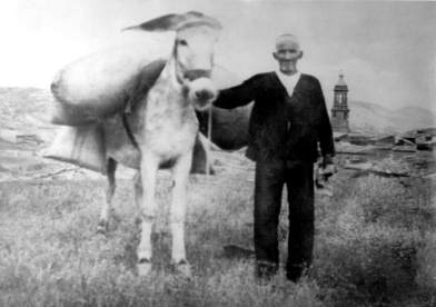 Antero Galve Cólera El Husa, padre del único fallecido de Blesa (Teruel) en la guerra de Marruecos